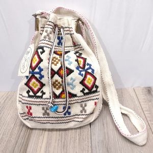 Amazing Vintage Hand Woven Persian Cross Body Bag